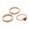 Alex and Ani: The Wizard of Oz™ "There's No Place Like Home" Ring, Set of 3, Gold